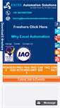 Mobile Screenshot of excelautomationsolutions.com